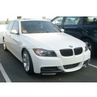 Передняя Flap накладка DPT (для E-90 M Sport, черный глянец, 2 шт) для BMW 3 серия E-90/91/92/93 2005-2011 гг