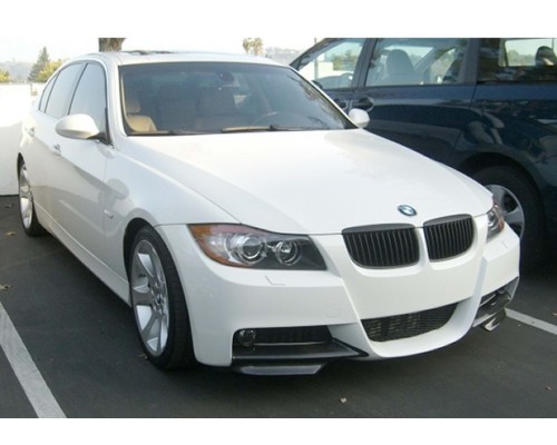 Передняя Flap накладка DPT (для E-90 M Sport, черный глянец, 2 шт) для BMW 3 серия E-90/91/92/93 2005-2011 гг