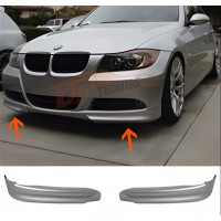 Передняя Flap накладка DPT (для E-90, черный глянец, 2 шт) для BMW 3 серия E-90/91/92/93 2005-2011 гг