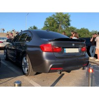 Спойлер LIP V1 (1234 Upgrade, чорний) для BMW 3 серія F-30/31/34 2012-2019