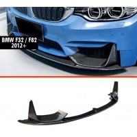 Передняя Lip накладка DPT V-3 (для M3, черный глянец) для BMW 3 серия F-30/31/34 2012-2019 гг