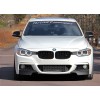 Накладка на передний бампер DPT Flap (для M-Performance, черный глянец) для BMW 3 серия F-30/31/34 2012-2019 гг