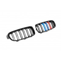Решетка-ноздри (2 шт, M-Look) для BMW 3 серия F-30/31/34 2012-2019