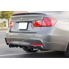 Задний диффузор DPT V-4 (для M Performance, черный глянец) для BMW 3 серия F-30/31/34 2012-2019 гг