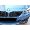 Накладка на передний бампер DPT Flap V-1 (для M-Technic, черный глянец) для BMW 4 серия F-32 2012-2020 гг