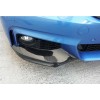 Накладка на передний бампер DPT Flap V-1 (для M-Technic, черный глянец) для BMW 4 серия F-32 2012-2020 гг
