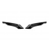 Накладка на передний бампер DPT Flap V-1 (для M-Technic, черный глянец) для BMW 4 серия F-32 2012-2020 гг