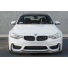 Накладка на передний бампер DPT Lip V-2 (для M4, черный глянец) для BMW 4 серия F-32 2012-2020 гг