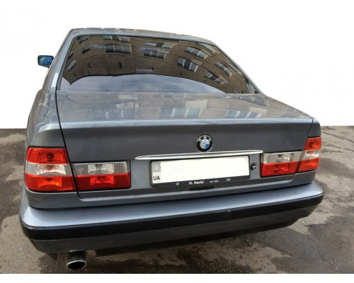 Хром планка над номером (нерж.) для BMW 5 серія E-34 1988-1995 - 47942-11