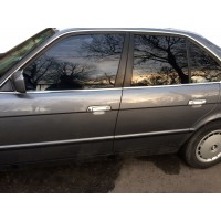 Накладки на ручки (4 шт) Хромированный пластик для BMW 5 серия E-34 1988-1995