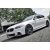 Накладка на передний бампер DPT Lip V-3 (для M-Performance, черный глянец) для BMW 5 серия F-10/11/07 2010-2016 гг