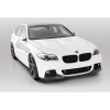 Накладка на передний бампер DPT Lip V-3 (для M-Performance, черный глянец) для BMW 5 серия F-10/11/07 2010-2016 гг