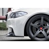 Накладка на передний бампер DPT Lip V-3 (для M-Performance, черный глянец) для BMW 5 серия F-10/11/07 2010-2016 гг