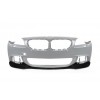 Накладка на передний бампер DPT Lip V-3 (для M-Performance, черный глянец) для BMW 5 серия F-10/11/07 2010-2016 гг