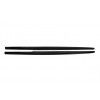 Боковые пороги DPT V-1 (черный глянец) для BMW 5 серия F-10/11/07 2010-2016 гг