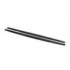 Боковые пороги DPT V-1 (черный глянец) для BMW 5 серия F-10/11/07 2010-2016 гг