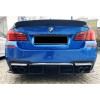 Задний диффузор DPT V-1 (черный глянец) для BMW 5 серия F-10/11/07 2010-2016 гг