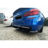 Задний диффузор DPT V-1 (черный глянец) для BMW 5 серия F-10/11/07 2010-2016 гг