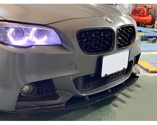 Решетка-ноздри (2 шт, Diamond) для BMW 5 серия F-10/11/07 2010-2016 гг