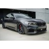 Накладка на передний бампер DPT Lip (для M-Performance 2017-2020, черный глянец) для BMW 5 серия G30/31