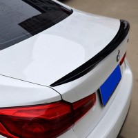 Спойлер LIP V1 (1234 Upgrade, черный) для BMW 5 серия G30/31 (2017+)