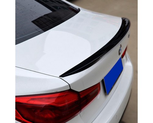 Спойлер LIP V1 (1234 Upgrade, черный) для BMW 5 серия G30/31 (2017+)