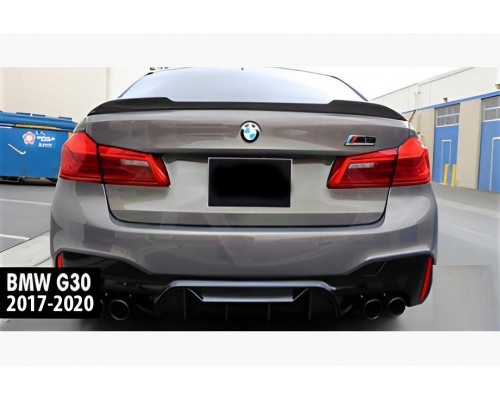 Спойлер DPT CS Style (черный глянец) для BMW 5 серия G30/31 2017-2023 гг