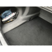 Коврик багажника (EVA, полиуретановый, черный) для BMW 7 серия F01/F02