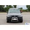 Кенгурятник QT006 (нерж.) 60 мм для BMW X3 E-83 2003-2010