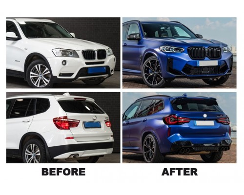 Комплект рестайлинга в X3M F97 2024г. для BMW X3 F-25 2011-2018 гг