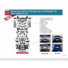 Комплект рестайлинга в X3M F97 2024г. для BMW X3 F-25 2011-2018 гг
