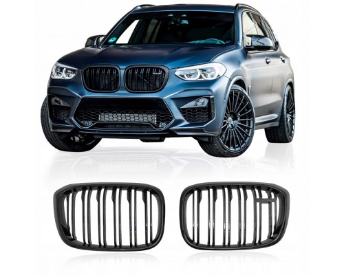 Решетка-ноздри (2 шт, M-Style) для BMW X3 G01 2018- гг