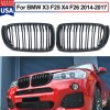 Решетка-ноздри (2 шт, M-Style) для BMW X4 F-26 2014-2018 гг