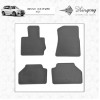 Резиновые коврики (4 шт, Stingray Premium) для BMW X4 F-26 2014-2018 - 48259-11