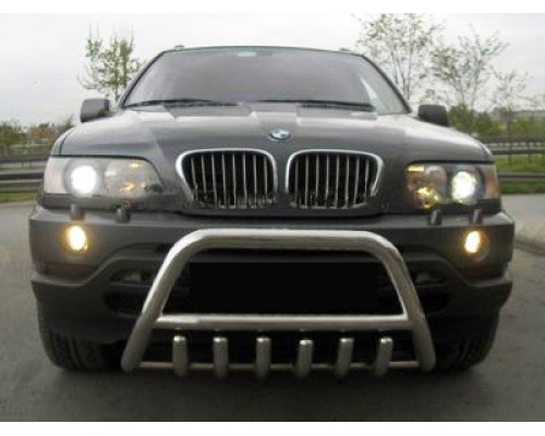 Кенгурятник WT003 (нерж.) 50мм для BMW X5 E-53 1999-2006