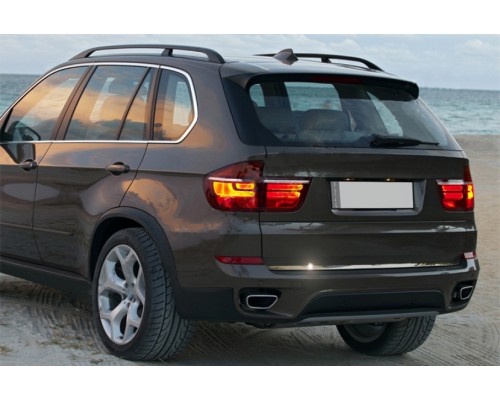 Кромка багажника (нерж) Кромка багажника (нерж.) для BMW X5 E-70 2007-2013 гг