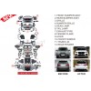 Комплект рестайлинга в X5M F95 2019 г. для BMW X5 E-70 2007-2013 гг