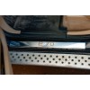 Накладка на пороги (4 шт, нерж) для BMW X5 E-70 2007-2013 гг