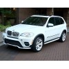 Накладка на передний бампер (2010-2013, под покраску) для BMW X5 E-70