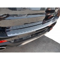 Накладка на задний бампер (Carmos) для BMW X5 F-15 2013-2018