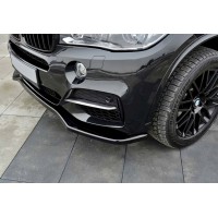 Передняя Lip накладка DPT V-1 (для M, черный глянец) для BMW X5 F-15 2013-2018 гг