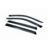 Ветровики с хром молдингом (4 шт, HIC) для BMW X5 F-15 2013-2018 - 66609-11
