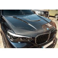 Карбоновый капот V1 (G05/F95) для BMW X5 G05 2019- гг