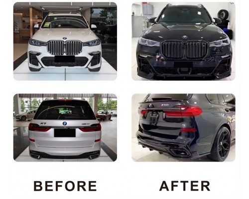 Комплект обвесов Paradigm Black Knight (2018-2022) для BMW X7 G07 2019- гг