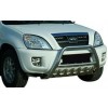 Кенгурятник WT003 (нерж.) d60 з трубою для Chery Tiggo I 2005-2014