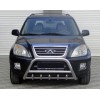 Кенгурятник WT003 (нерж.) d60 з трубою для Chery Tiggo I 2005-2014