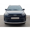 Передній захист ST008 (нерж) для Chery Tiggo III 2014+︎