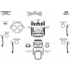 Накладки в салон Темне дерево для Chevrolet Aveo T200 2002-2008 - 52338-11