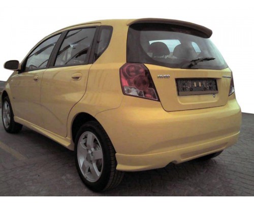 Спойлер (під фарбування) для Chevrolet Aveo T200 2002-2008