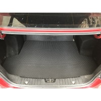 Килимок багажника (EVA, чорний) для Chevrolet Aveo T250 2005-2011